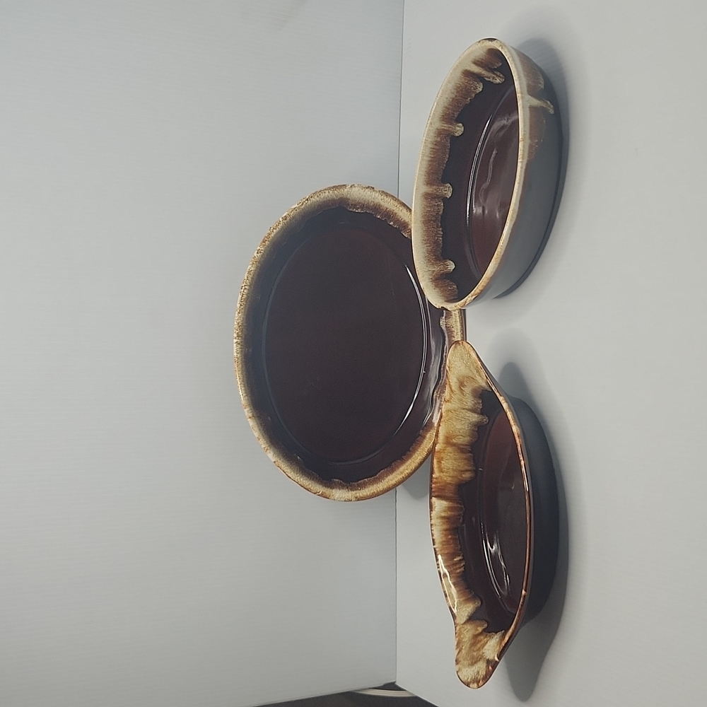 Cookware brown drip glaze